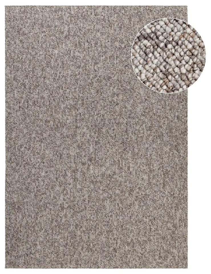 Szary dywan odpowiedni do prania 80x150 cm Rocco Taupe – Elle Decoration