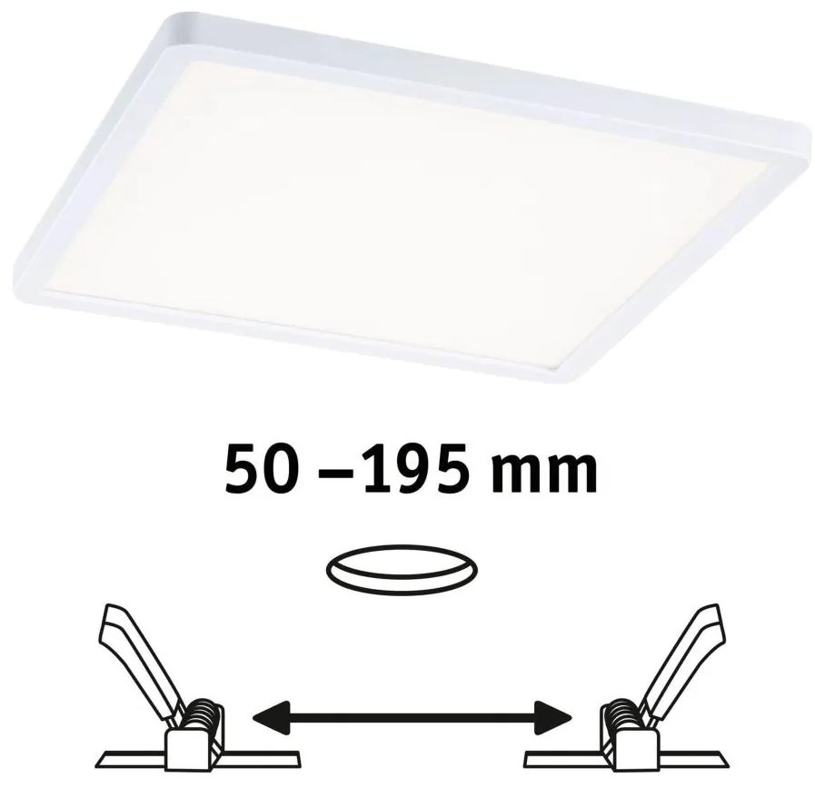 Paulmann 93060 - LED/16W IP44 ściemnialna oprawa wpuszczana do łazienki AREO 230V