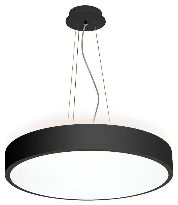LED2 - Lampa wisząca ROTO LED/48W/230V 2700K/3300K/4000K IP40 czarna pr.40 cm