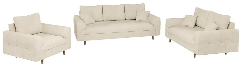 Beżowa sofa 210 cm Ariella – Ropez