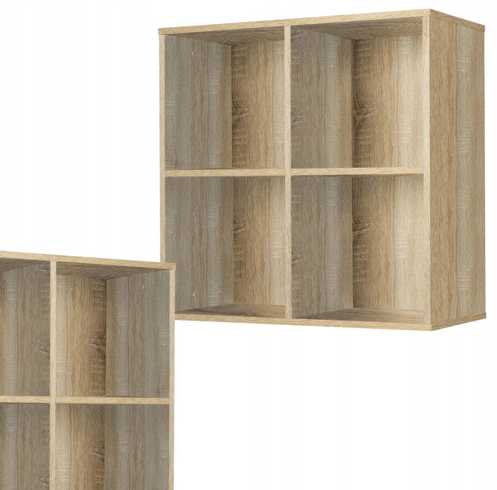 Regał półka organizer pojemnik stojak na płyty winylowe segregatory Cubo 4