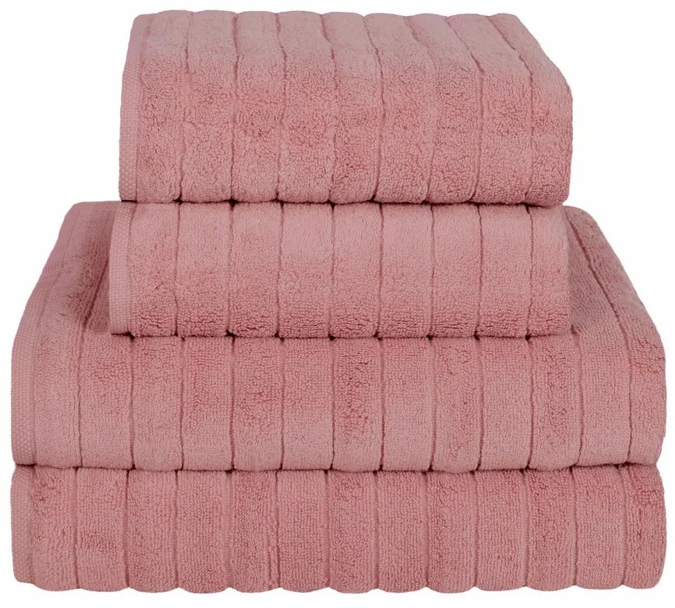 Ręcznik Mikro Deluxe ciemny pudrowy, 50 x 95 cm, 50 x 95 cm