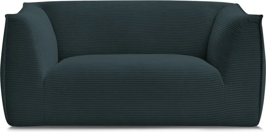 Ciemnoniebieska sztruksowa sofa 170 cm Giorgia – Bobochic Paris