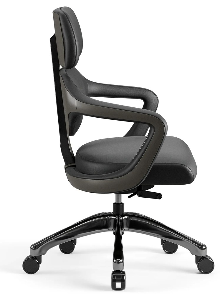 Fotel gabinetowy Diablo V-Modular, Carbon Black