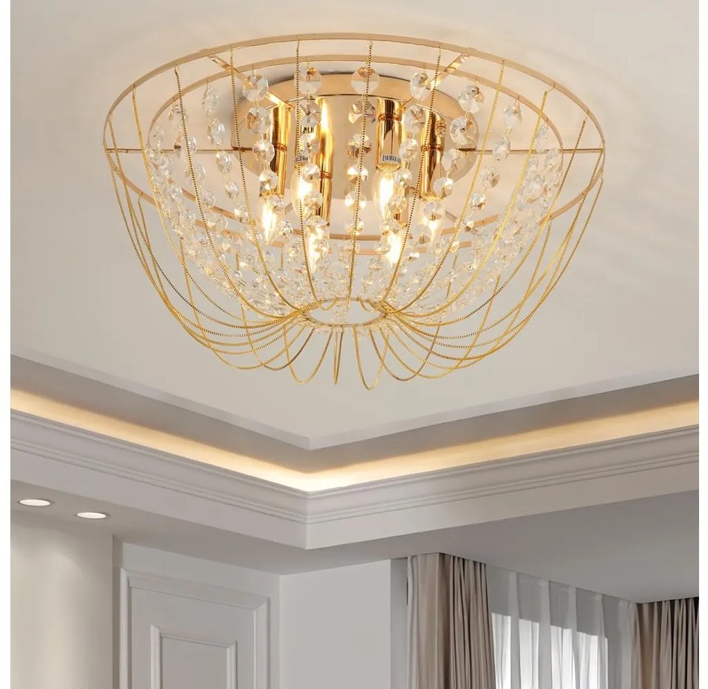 Brilagi - Przysufitowy żyrandol VASTERAS 6xE14/40W/230V śr. 60 cm