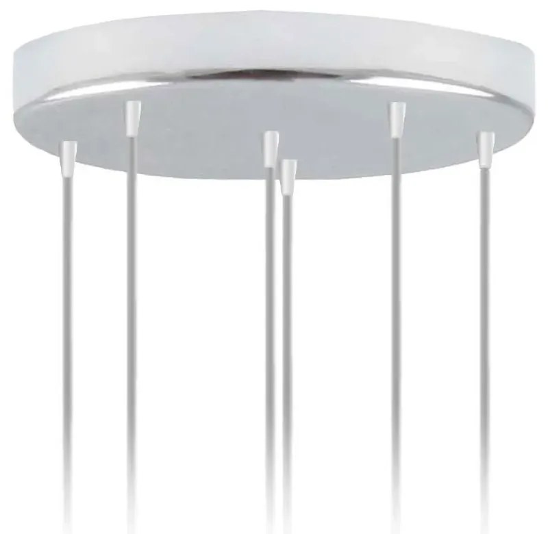 Kaskadowa lampa wisząca ze zwisami - B6-S70
