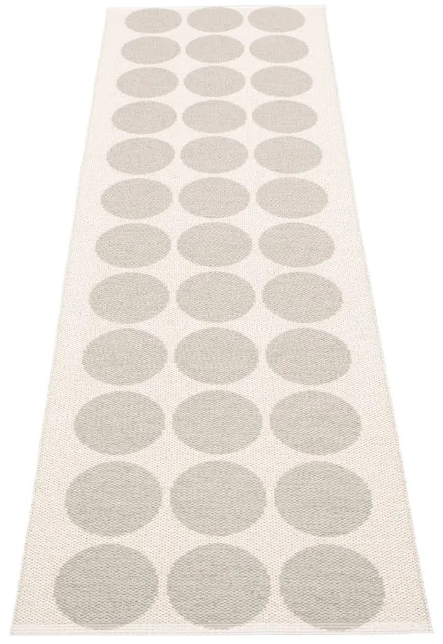 Beżowo-kremowy chodnik odpowiedni na zewnątrz 70x240 cm Hugo Linen Vanilla – Pappelina
