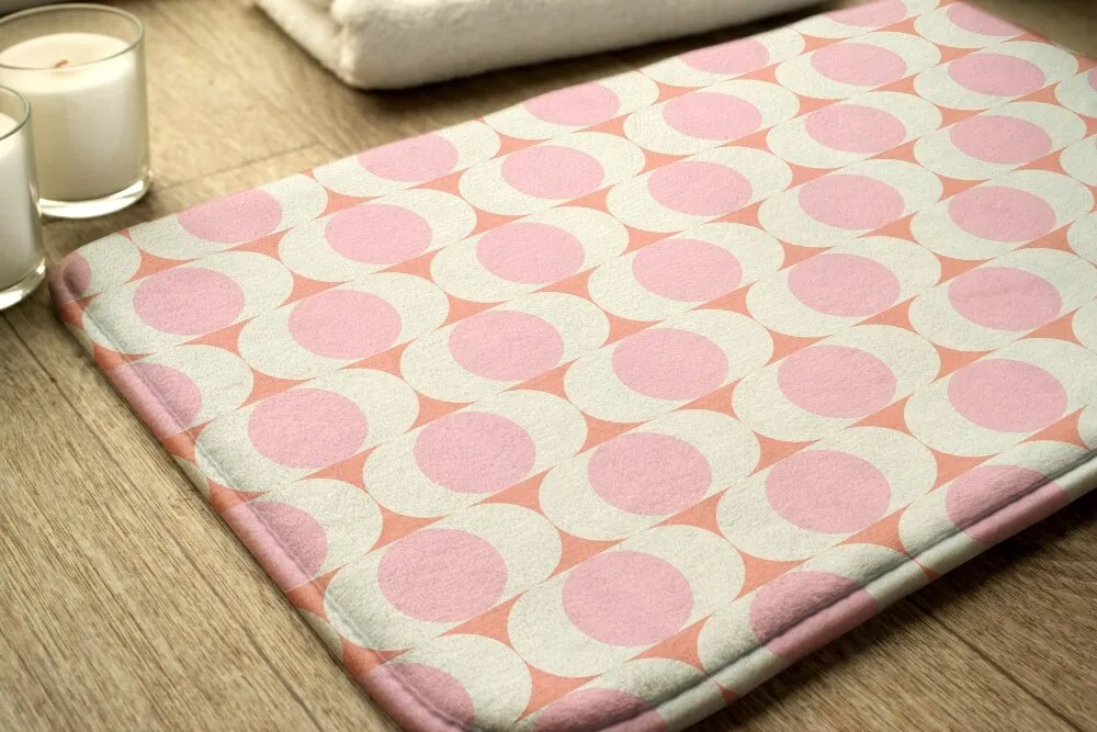 Dywanik łazienkowy Dywanik łazienkowy Wzór geometryczny