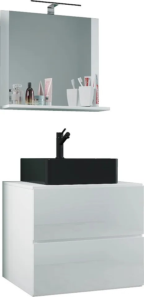 3 szt umywalka meble łazienkowe Lendas 60 cm M