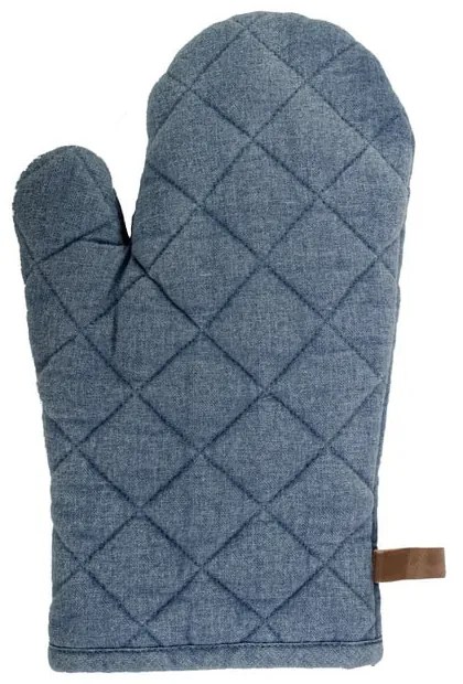 Niebieska bawełniana rękawica kuchenna Tiseco Home Studio