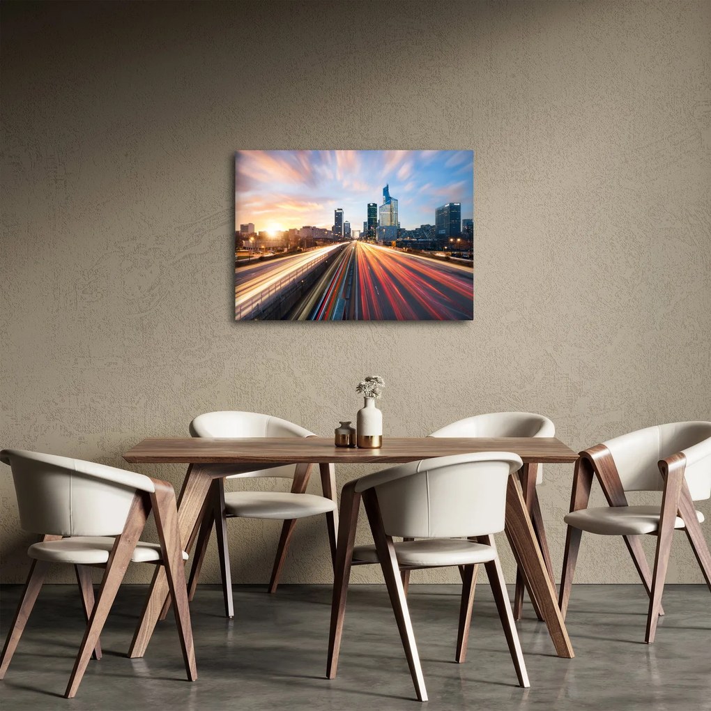 Obraz - Droga wielkiego miasta (70x50 cm)
