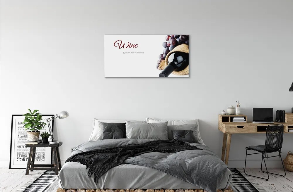 Obraz canvas na ścianę Owocowa Esencja Wina