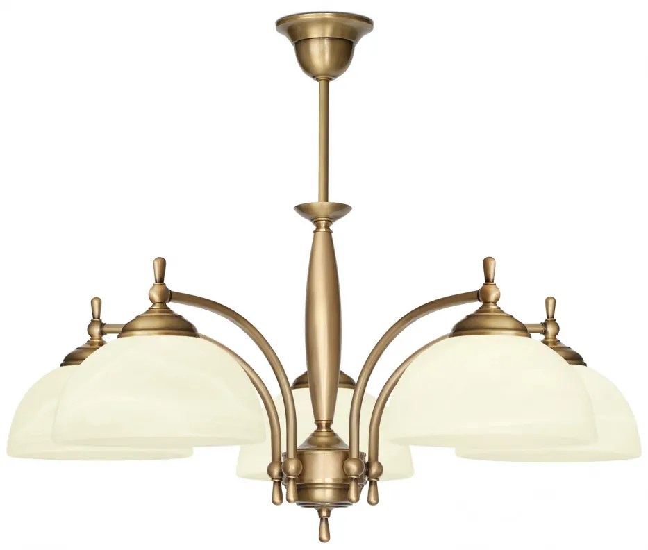 Mosiężna lampa 5-punktowa C-S5