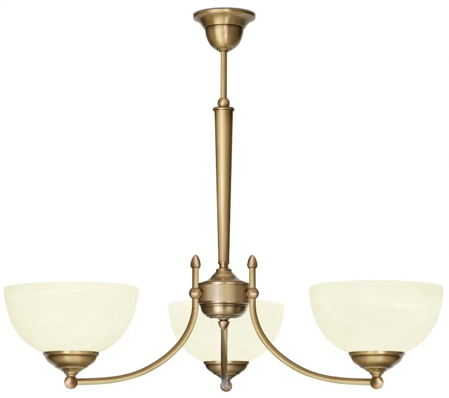 Żyrandol mosiężny trójramienny Y-S3A