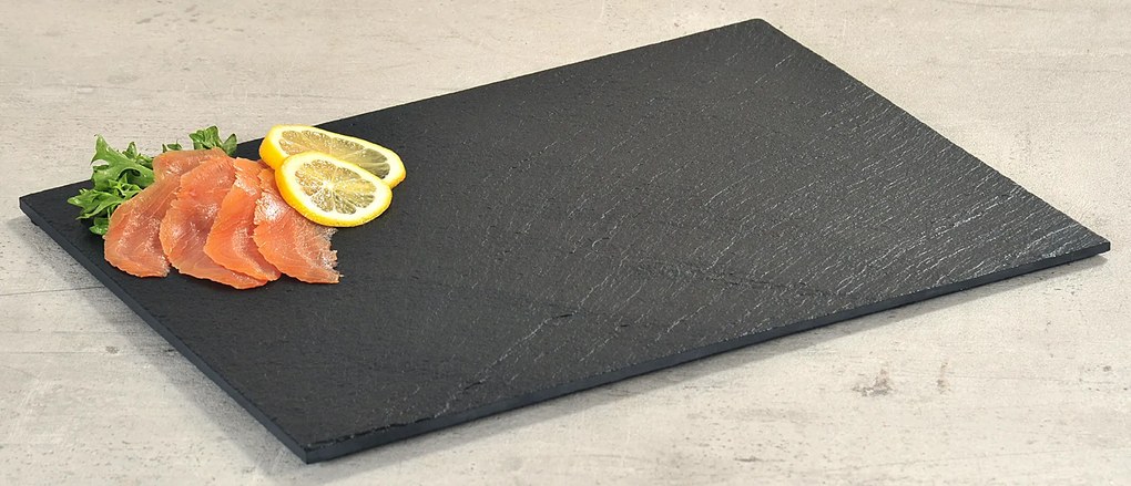 Deska do serwowania dań z łupka kamiennego, półmisek na przekąski z kamienia