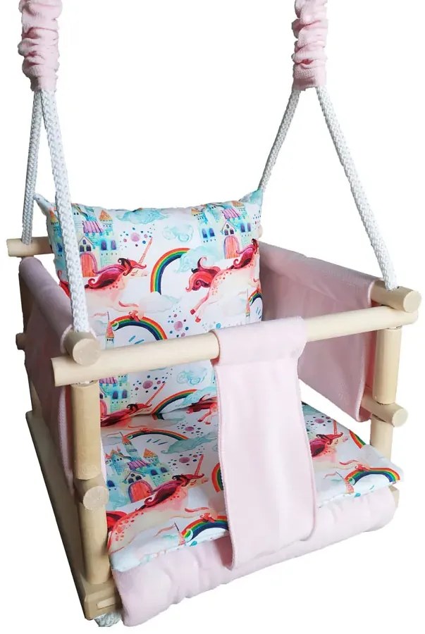 Dziecięca huśtawka rosnąca 6 wzorów L2-H69