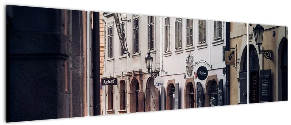 Obraz - Praska uliczka (170x50 cm)