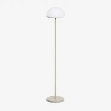 Bezprzewodowa Lampa Podłogowa Led Zeliro Z Żelazkiem Smoky Green - Sklum