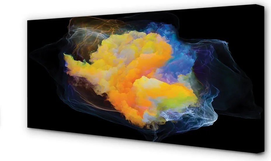 Zdjęcie na płótnie Feeria Kolorowych Fraktali