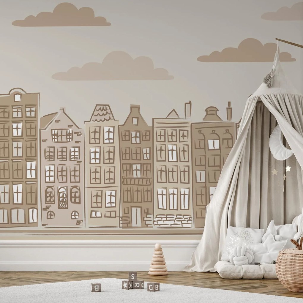 Fototapeta - Miasto (196x136 cm)