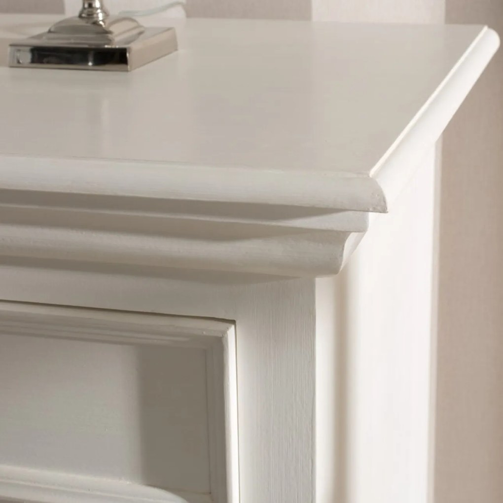Komoda Brighton 3 szuflady + 3 drzwi white