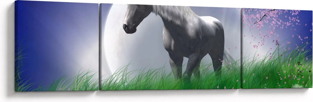 Obraz jednorożca (170x50 cm)