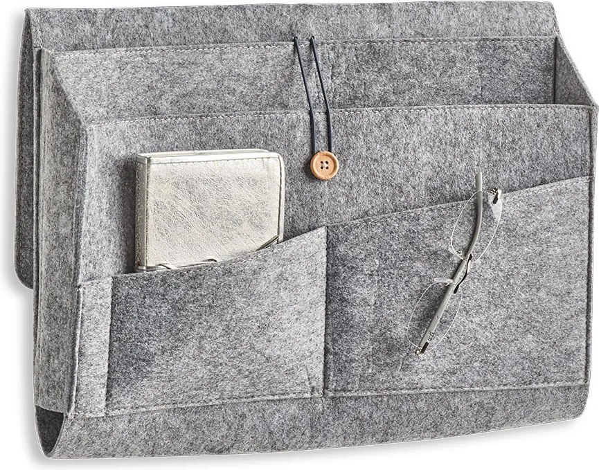 Filcowy organizer z kieszeniami na kanapę, 40 x 30 cm