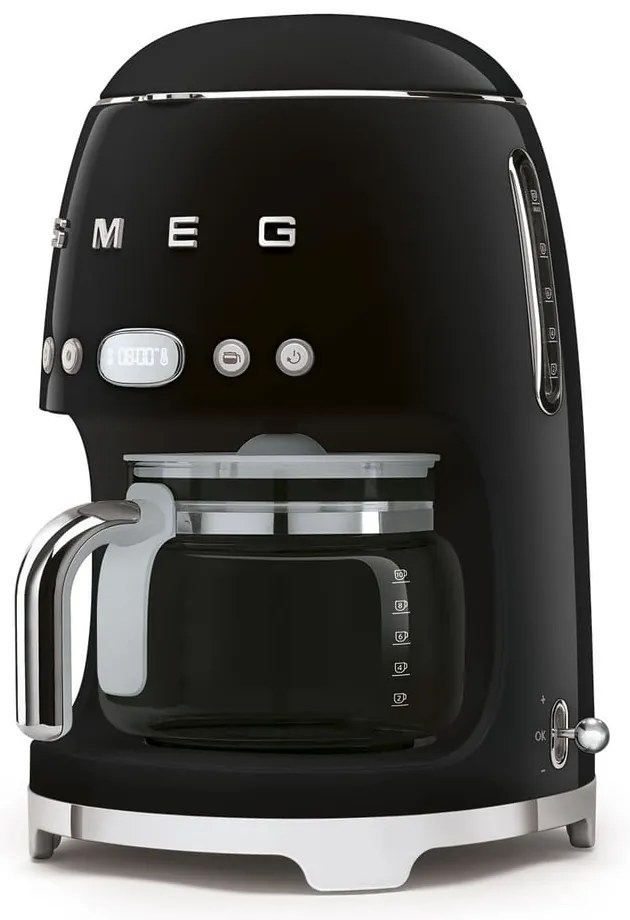 Czarny ekspres przelewowy 50's Retro Style – SMEG