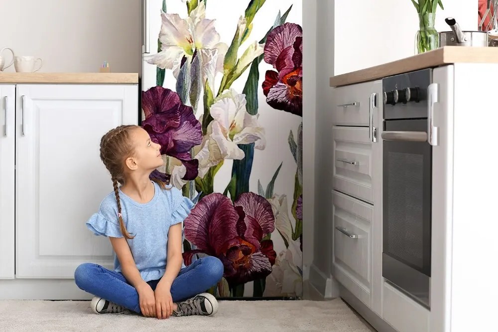 Osłona dekoracyjna na lodówkę Łąka vintage