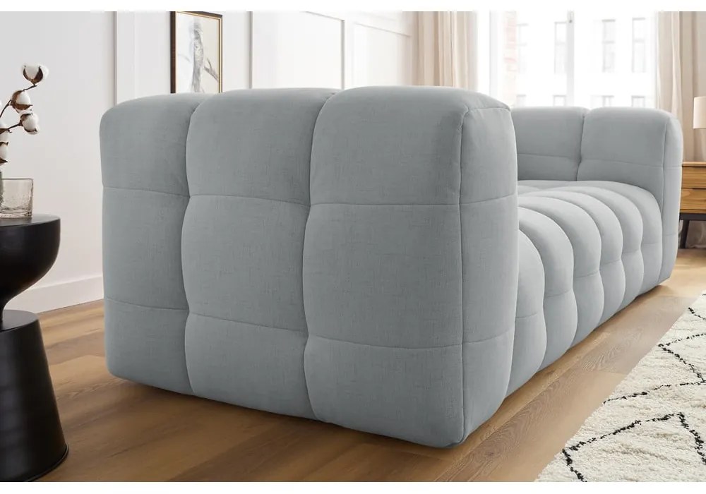 Jasnoszara sofa 232 cm Cloud – Bobochic Paris