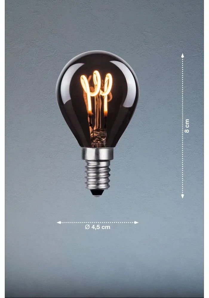 Żarówka z ciepłym światłem z gwintem E14, 2 W Elegance – Fischer &amp; Honsel