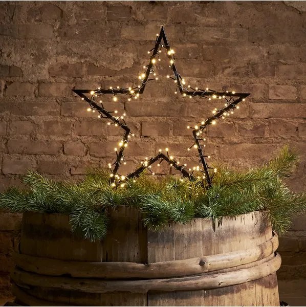 Dekoracyjna gwiazda LED do ogrodu