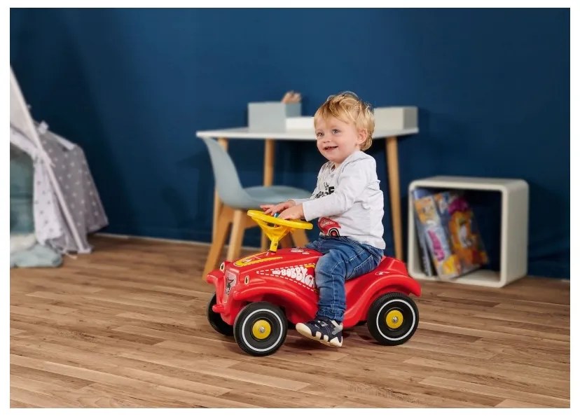 Big jeździk pchacz bobby car straż dźwięk