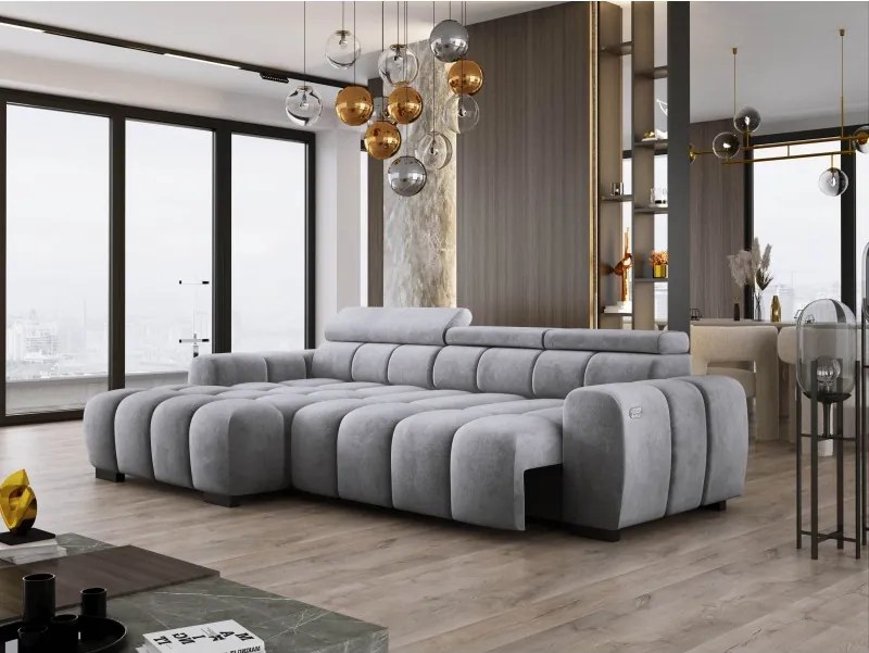 Narożnik OMBO S MINI Lewostronny z Elektryczną Regulacją SALVADOR 14