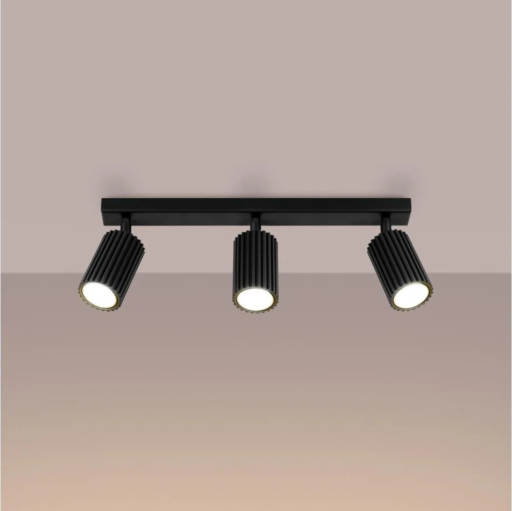 Brilagi - Oprawa punktowa LED CRESTO 3xGU10/10W/230V czarna