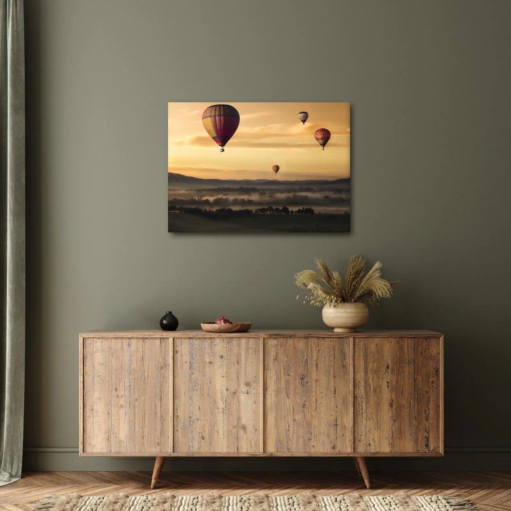 Obraz - latające balony (70x50 cm)