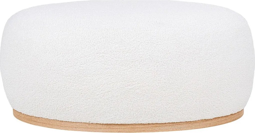 Pufa Manhattan, Biały, 88,5x54,5x36 cm, Kendra Home