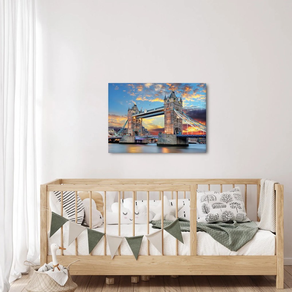 Obraz - Tower Bridge, Londyn, Anglia (70x50 cm)