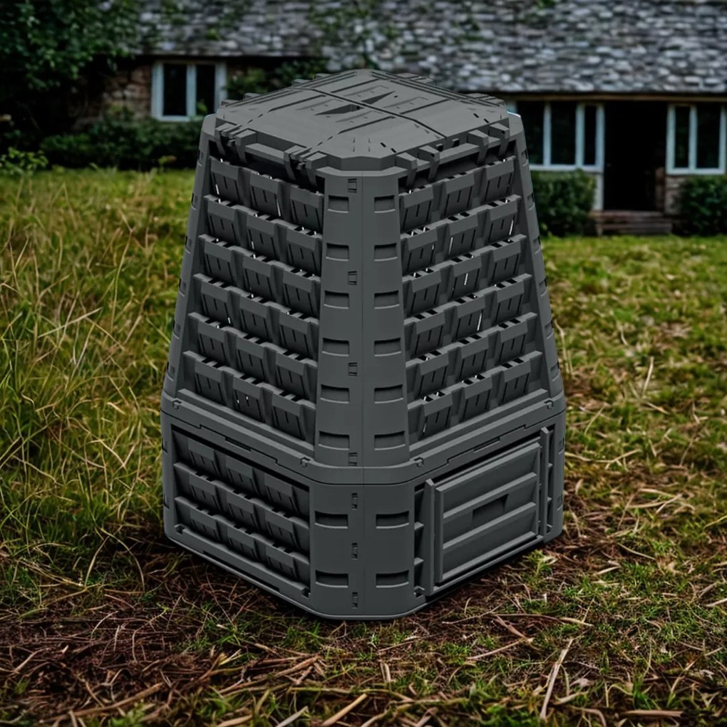 Kompostownik EVOGREEN VARIO, 750 l, czarny Prosperplast