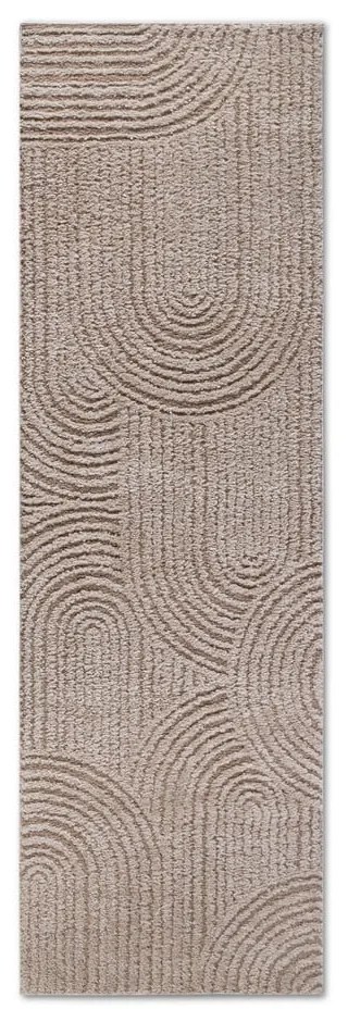 Beżowy chodnik 80x240 cm Chappe Beige – Elle Decoration