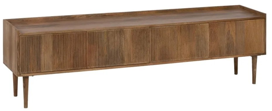 Szafka pod TV z litego drewna mango 175x50 cm Apricot – Ixia