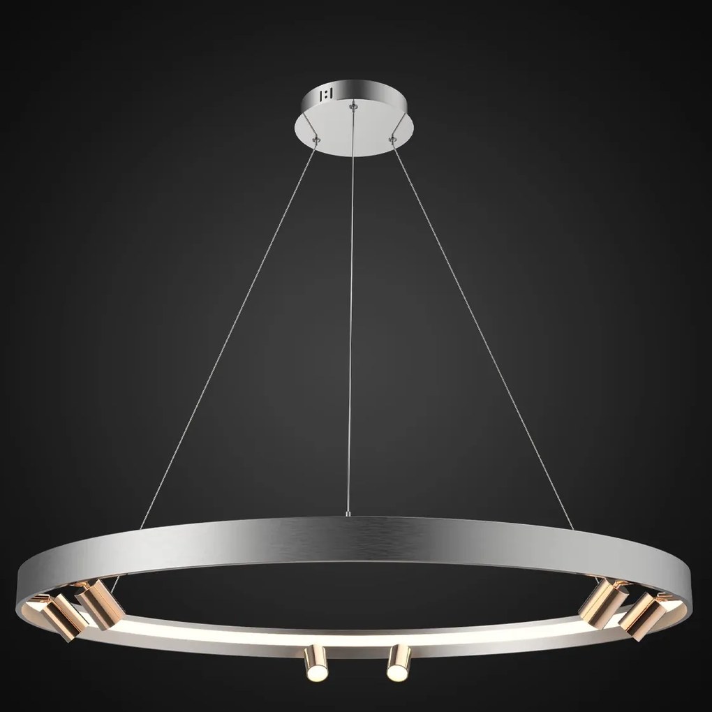 Okrągła lampa wisząca z reflektorkami Spectra No.2
