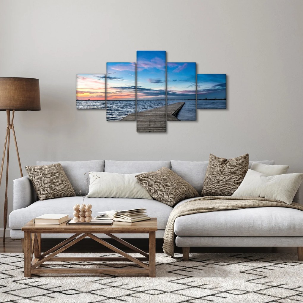 Obraz - Molo (125x70 cm)
