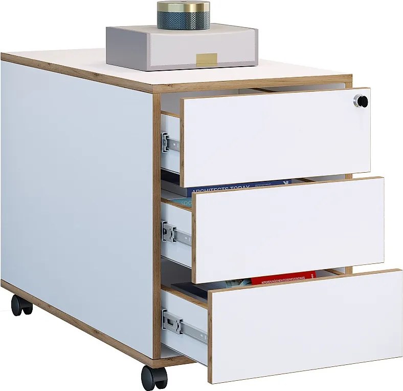 Pojemnik biurowy Salia 3 szuflada