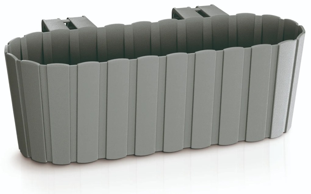 Skrzynka balkonowa Boardee 38,3 x 21,2x 13 cm szary PROSPERPLAST