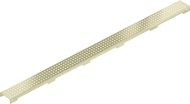 Mexen Flat M08 maskownica do odpływu liniowego 100 cm, złota szczotkowana - 1A25100