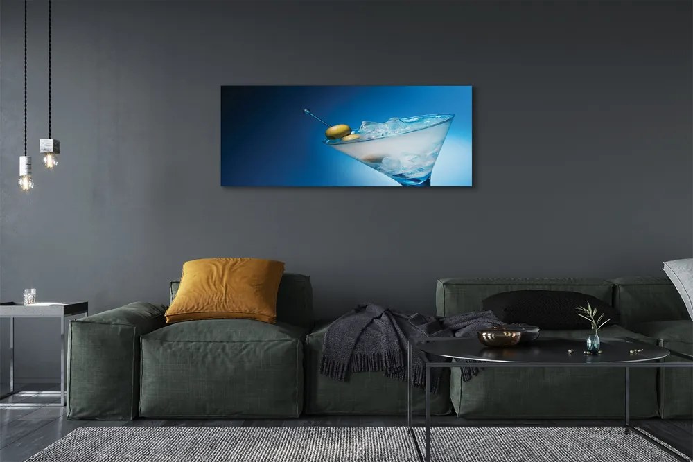 Duży obraz na płótnie Klasyczny Aperitif Z Oliwką