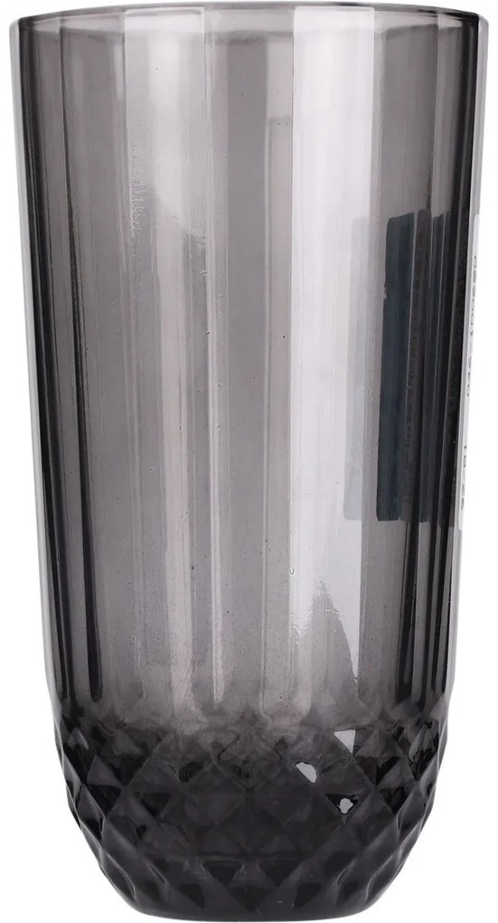 Szklanka z szarego szkła, 345 ml
