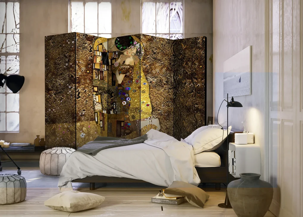 Parawan jednostronny Ludzie 225x172 cm 5-częściowy wielokolorowy ARTGEIST B