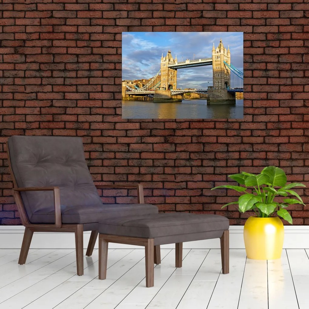 Obraz na szkle - Tower Bridge (70x50 cm)